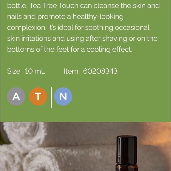 🆕 dōTERRA Tea Tree touch roll on essential oil x05/2028 sealed - Picture 8 of 10